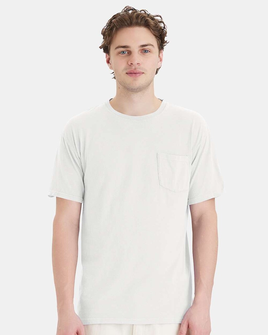 Unisex Garment-Dyed Pocket T-Shirt for Casual, Work & Everyday Vintage Wear